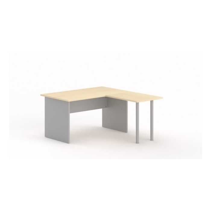 Mesa de oficina serie TONO T3 con ala DE Mobel Linea