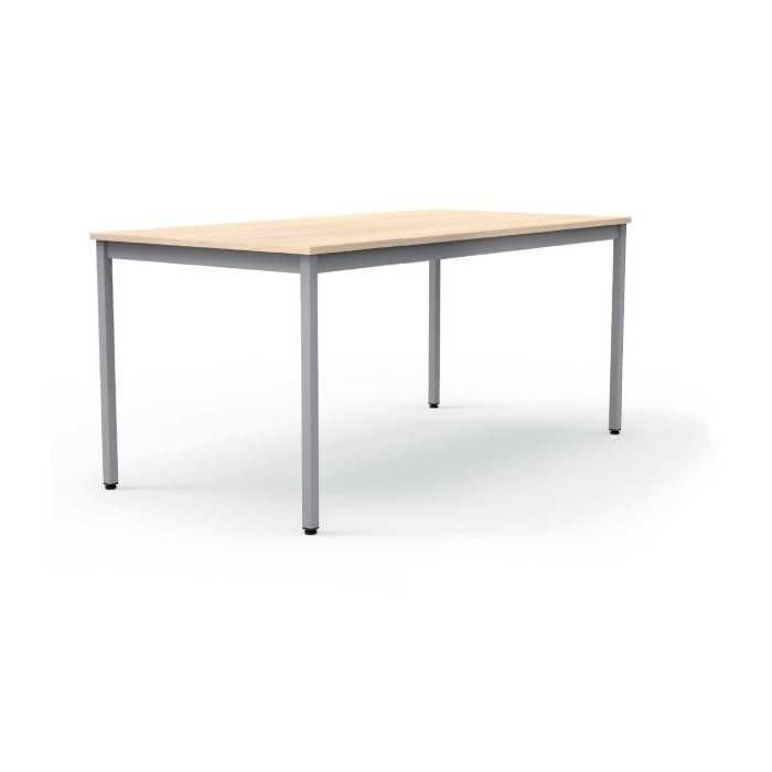 Mesa colectividad rectangular estructura perimetral serie DAI fondo 70 cm