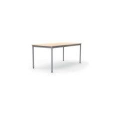 Mesa colectividad rectangular estructura perimetral serie DAI fondo 80 cm