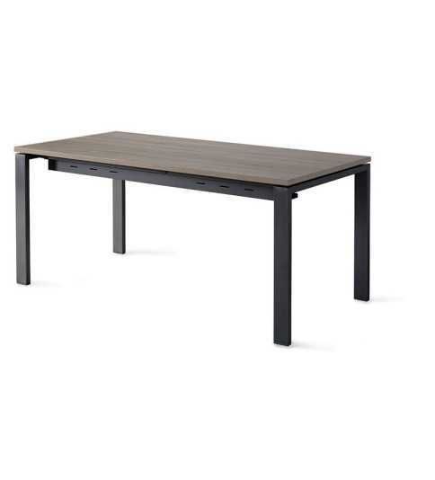 Mesa de oficina PORTICO, estructura metálica 4 patas, varios colores y medidas Nacional SJG - 18 Mesa de oficina PORTICO, estructura metálica 4 patas, varios colores y medidas Nacional SJG - 18