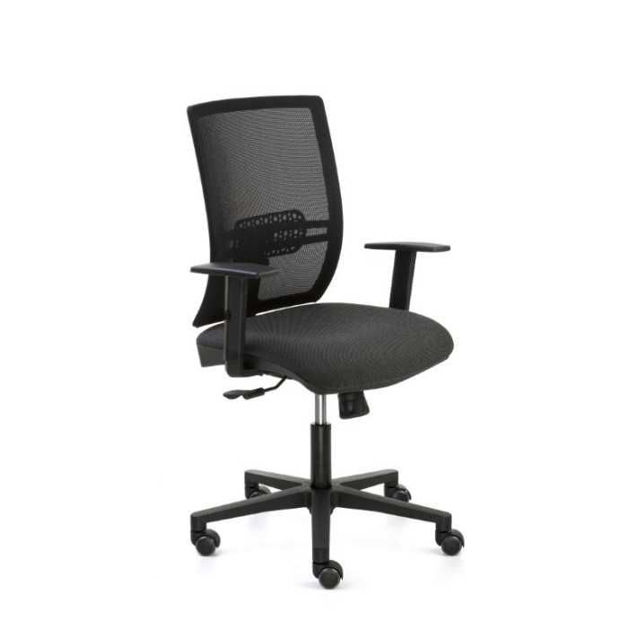 Silla ergonómica de oficina modelo Signopro con brazos 1D de Dileoffice
