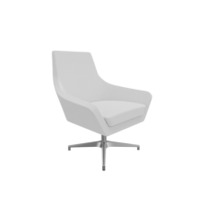 Silla sala espera TALIA, respaldo bajo, 4 radios