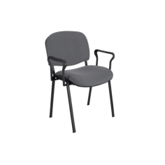 Silla confidente tapizada ISO, con brazos Silla confidente tapizada ISO, con brazos