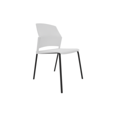 Silla confidente REPLAY sin brazos, estructura negra