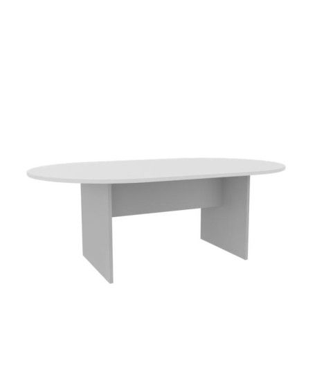 Mesa de reunión serie TINA medida 200 x 120 cm, forma ovalada Mesa de reunión serie TINA medida 200 x 120 cm, forma ovalada