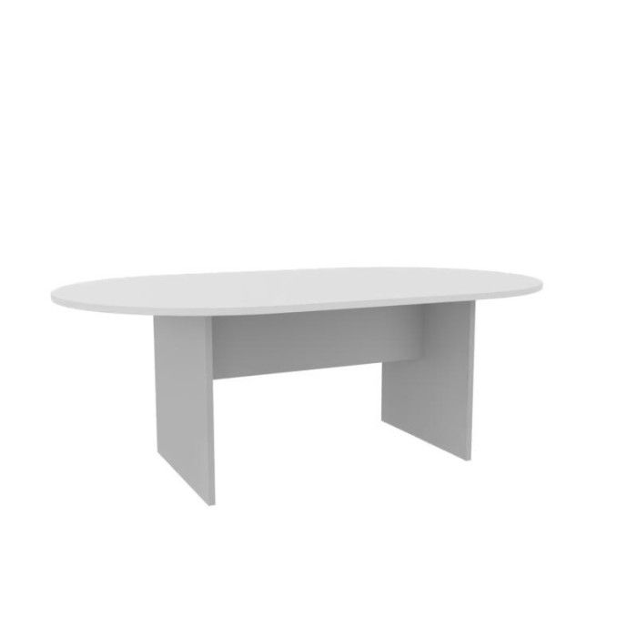 Mesa de reunión serie TINA medida 200 x 120 cm, forma ovalada Mesa de reunión serie TINA medida 200 x 120 cm, forma ovalada
