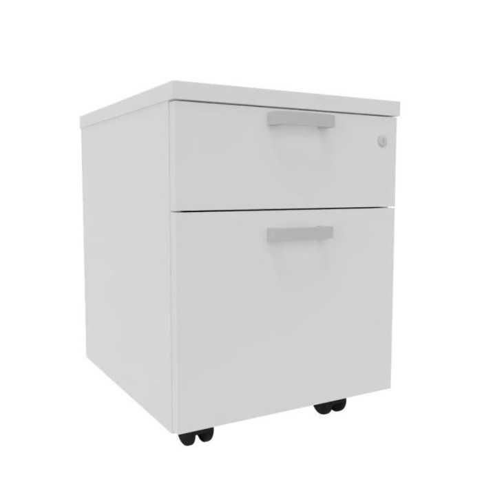 Cajonera de oficina con ruedas cajón y archivo serie OH Systems Estructura plata Cajonera de oficina con ruedas cajón y archivo serie OH Systems Estructura plata