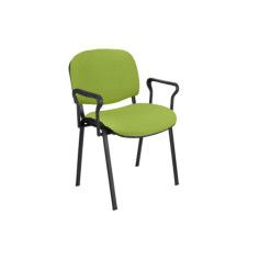 Silla confidente tapizada ISO, con brazos Silla confidente tapizada ISO, con brazos