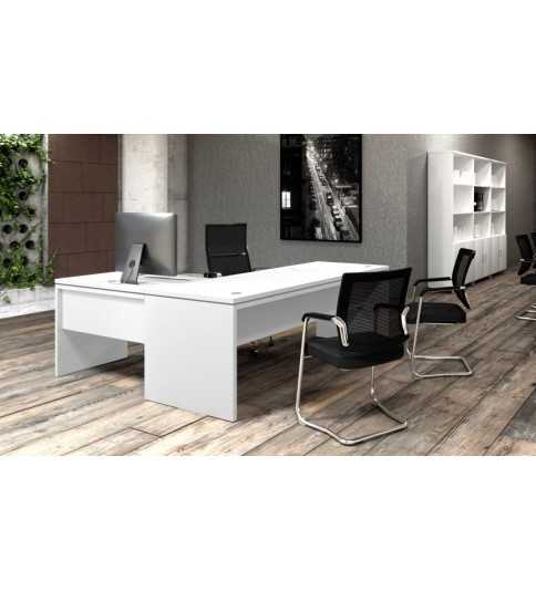 Mesa de despacho COLINA con ala de Euromof Mesa de despacho COLINA con ala de Euromof