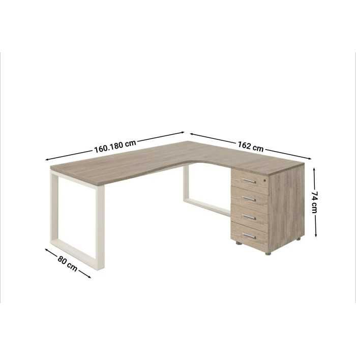 Mesa compacta operativa modelo SKALA
