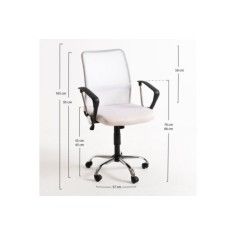 Sillón de oficina KUSS Blanca