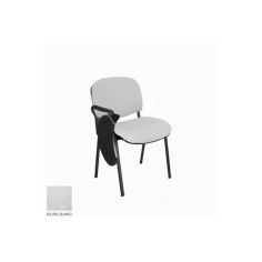 Silla confidente MOBY con pala abatible tapizada Silla confidente MOBY con pala abatible tapizada