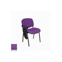 Silla confidente MOBY con pala abatible tapizada