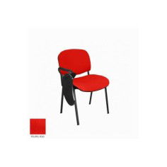 Silla confidente MOBY con pala abatible tapizada