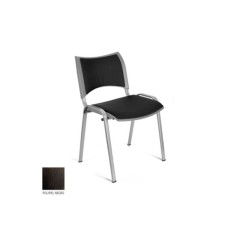 Silla confidente ISO Smart Tapizada, patas grises Silla confidente ISO Smart Tapizada, patas grises