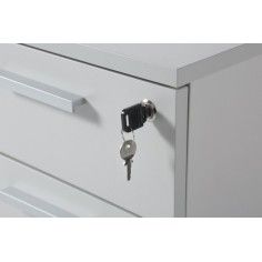 Cajonera cajón + archivo SERIE COLOR Blanco