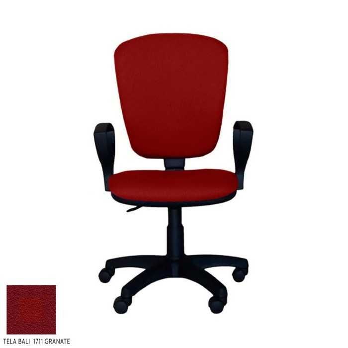 Silla giratoria modelo Udine con brazos