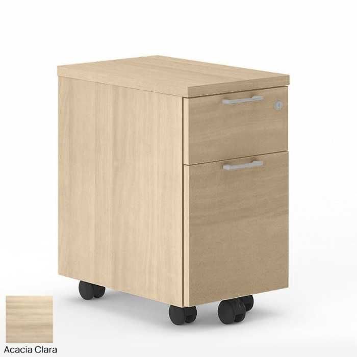 Cajonera Estrecha de oficina Cajón + Archivo OH SYSTEM de Mobel Linea Monocolor