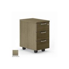 Cajonera Estrecha de oficina 3 Cajones OH SYSTEM de Mobel Linea Monocolor