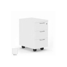 Cajonera Estrecha de oficina 3 Cajones OH SYSTEM de Mobel Linea Monocolor