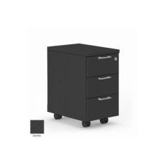 Cajonera Estrecha de oficina 3 Cajones OH SYSTEM de Mobel Linea Monocolor