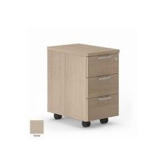 Cajonera Estrecha de oficina 3 Cajones OH SYSTEM de Mobel Linea Monocolor