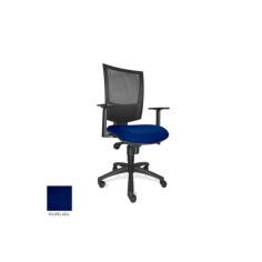 Silla de oficina FLASH, respaldo malla, brazos regulables, base poliamida, sistema sincro Silla de oficina FLASH, respaldo malla, brazos regulables, base poliamida, sistema sincro