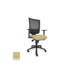 Silla de oficina FLASH, respaldo malla, brazos regulables, base poliamida, sistema sincro Silla de oficina FLASH, respaldo malla, brazos regulables, base poliamida, sistema sincro