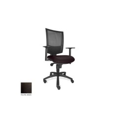 Silla de oficina FLASH, respaldo malla, brazos regulables, base poliamida, sistema sincro Silla de oficina FLASH, respaldo malla, brazos regulables, base poliamida, sistema sincro