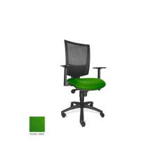 Silla de oficina FLASH, respaldo malla, brazos regulables, base poliamida, sistema sincro Silla de oficina FLASH, respaldo malla, brazos regulables, base poliamida, sistema sincro