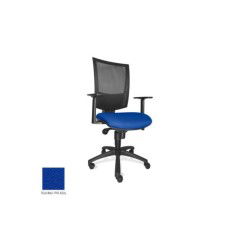 Silla de oficina FLASH, respaldo malla, brazos regulables, base poliamida, sistema sincro Silla de oficina FLASH, respaldo malla, brazos regulables, base poliamida, sistema sincro