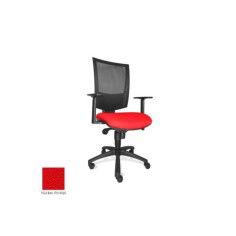 Silla de oficina FLASH, respaldo malla, brazos regulables, base poliamida, sistema sincro Silla de oficina FLASH, respaldo malla, brazos regulables, base poliamida, sistema sincro