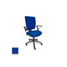 Silla de oficina FLASH, respaldo tapizado, brazos fijos, base poliamida, contacto permanente Silla de oficina FLASH, respaldo tapizado, brazos fijos, base poliamida, contacto permanente