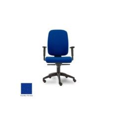 Silla de escritorio ergonómica Parigi Alta carcasa negra, uso 8 horas