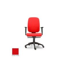 Silla de escritorio ergonómica Parigi Alta carcasa negra, uso 8 horas