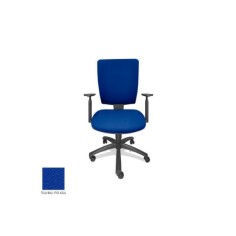 Silla de oficina FLASH, respaldo tapizado, brazos regulables, base poliamida, contacto permanente Silla de oficina FLASH, respaldo tapizado, brazos regulables, base poliamida, contacto permanente