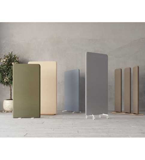 Paneles separadores y complementos acústicos