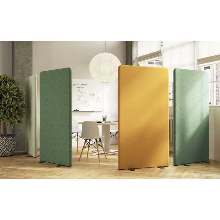 Paneles separadores y complementos acústicos