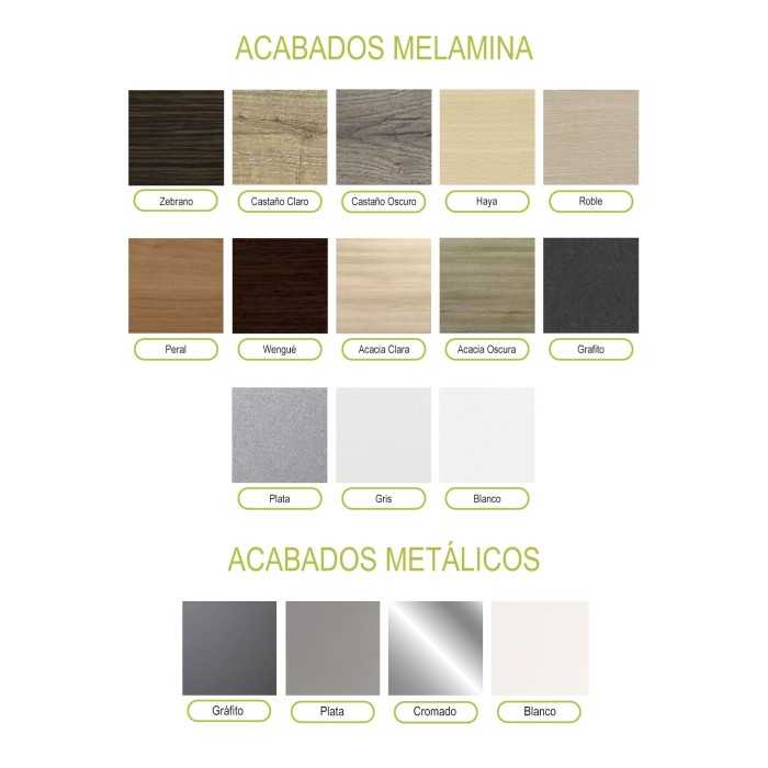 Mesa colectividad rectangular estructura perimetral serie DAI fondo 60, 70, 80 cm