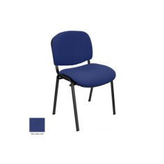 Silla confidente modelo FISSA de Vincolo, tapizada, calidad superior, estructura negra Silla confidente modelo FISSA de Vincolo, tapizada, calidad superior, estructura negra