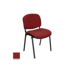 Silla confidente modelo FISSA de Vincolo, tapizada, calidad superior, estructura negra Silla confidente modelo FISSA de Vincolo, tapizada, calidad superior, estructura negra