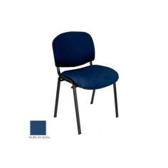 Silla confidente modelo FISSA de Vincolo, tapizada, calidad superior, estructura negra Silla confidente modelo FISSA de Vincolo, tapizada, calidad superior, estructura negra