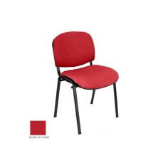 Silla confidente modelo FISSA de Vincolo, tapizada, calidad superior, estructura negra Silla confidente modelo FISSA de Vincolo, tapizada, calidad superior, estructura negra