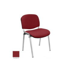 Silla confidente modelo FISSA de Vincolo, tapizada, calidad superior, estructura gris Silla confidente modelo FISSA de Vincolo, tapizada, calidad superior, estructura gris