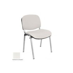 Silla confidente modelo FISSA de Vincolo, tapizada, calidad superior, estructura gris Silla confidente modelo FISSA de Vincolo, tapizada, calidad superior, estructura gris