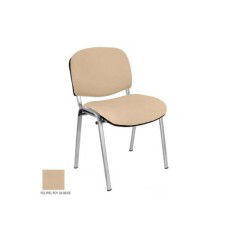 Silla confidente modelo FISSA de Vincolo, tapizada, calidad superior, estructura gris Silla confidente modelo FISSA de Vincolo, tapizada, calidad superior, estructura gris