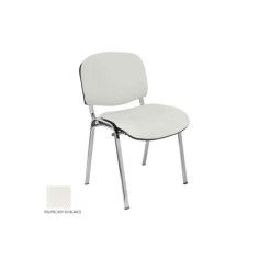 Silla confidente modelo FISSA de Vincolo, tapizada, calidad superior, estructura cromada Silla confidente modelo FISSA de Vincolo, tapizada, calidad superior, estructura cromada