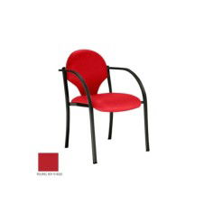 Silla confidente modelo INCA de Vincolo, con tapa trasera polipropileno Silla confidente modelo INCA de Vincolo, con tapa trasera polipropileno