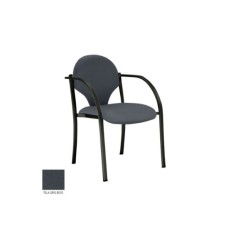 Silla confidente modelo INCA de Vincolo, con tapa trasera polipropileno