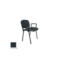 Silla confidente modelo FISSA de Vincolo, tapizada, calidad superior, con brazos Silla confidente modelo FISSA de Vincolo, tapizada, calidad superior, con brazos